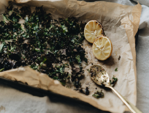 Dried vegs and lemon